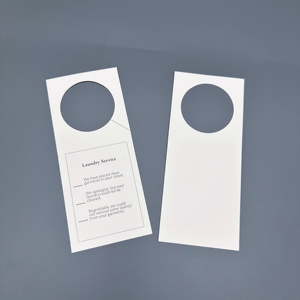 Tarjetas Personalizadas para Colgar en la Puerta del Hotel, Impresas con Mensajes de No Molestar y Servicio de Limpieza para la Privacidad en el Sector Hotelero - Product Image 4