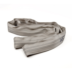 Eslinga Redonda Suave Sin Fin de Poliéster 100% Certificada CE EN 1492-2 de Alta Tenacidad 4T 4M Gris para Elevación de Carga Pesada en Grúas y Camiones - Product Image 5