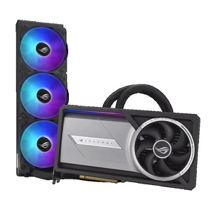 การ์ดจอ <span class=keywords><strong>ROG</strong></span> Astral LC รุ่นใหม่ปี2025รุ่น RTX 5090หน่วยความจำ32GB GDDR7รุ่น OC พร้อมชุดระบายความร้อนซีพียูแบบน้ำ AIO ขนาด360มม. <span class=keywords><strong>ส</strong></span>ำหรับคอมพิวเตอร์ตั้งโต๊ะ - Product Image 6