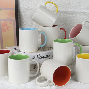 Tazas de Cerámica Redondas de Diseño Minimalista, Duraderas, para Regalo, para Empresas, Artículos Promocionales para Bebidas, Impresión por Serigrafía, Liling Hunan - Product Image 4