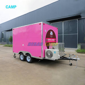 จักรยานยืนไอศครีมภาชนะบุฟเฟ่ต์อาหารแผงลอยสแตนเลสรถโมบิลบุฟเฟ่ต์คาราวาน Carritos De Comida <span class=keywords><strong>En</strong></span> Venta - Product Image 6