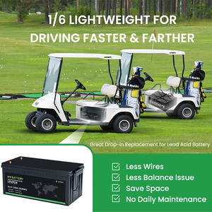 ก้อนแบตเตอรี่ลิเธียม38.4V 36V 100Ah แบตเตอรี่ LiFePO4ชาร์จได้รอบลึกสำหรับเรือ RV รถเข็น - Product Image 6