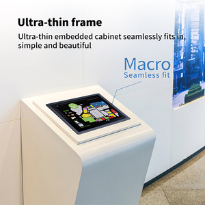 IP65 Wasserdichter lüfter loser industrieller Touchscreen-PC 10 "12" 15 "17" 19 "1000 Nits <span class=keywords><strong>Linux</strong></span>/Win 10 <span class=keywords><strong>Embedded</strong></span> Rugged Industrial PC - Product Image 5