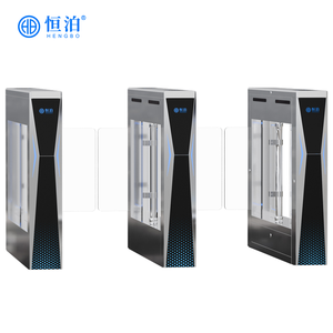 Control de acceso inteligente Hengbo, puerta de canal peatonal de acero inoxidable, sistema de tickets de reconocimiento facial <span class=keywords><strong>para</strong></span> sitio comunitario - Product Image 1
