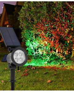 Projecteur <span class=keywords><strong>solaire</strong></span> LED pour allée extérieure, <span class=keywords><strong>interrupteur</strong></span> à induction, éclairage 6-12h, lumière du jour 6000K, indice de protection IP65 pour pelouse, jardin, patio - Product Image 5