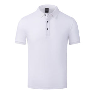 เสื้อยืดโปโลหลายสีแบบเรียบระบายอากาศได้ดีชุดยูนิฟอร์มแบบกำหนดเองแห้งเร็วสำหรับฤดูร้อน - Product Image 5