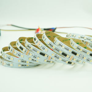 OEM ODM RGBW SMD5050 <span class=keywords><strong>DMX512</strong></span> programlanabilir adresli <span class=keywords><strong>LED</strong></span> şerit Meter/m DC24v RGBW piksel metre başına