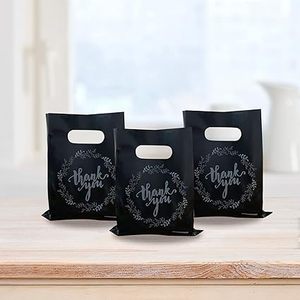 HuamaohengchunParty Present Bag Candy Cookie Treat Bags for Birthday Party Baby <b>Shower</b> Wedding Christmas Retirements Pink - Product Image 4