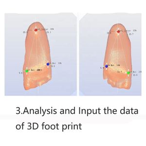 Sol Dalam Sepatu Orthotic Desain Lengkungan Lengkungan Desain Tapak Kaki Mengesankan Kaki - Product Image 4