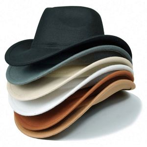 Sombrero Fedora de Algodón Transpirable con Borde Ancho, Estilo Vaquero Retro con Estampado de Vaca, Novedad Otoño-Invierno 2025, para Fiestas y Actividades al Aire Libre - Product Image 2