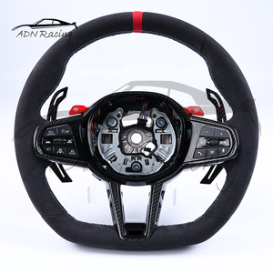<span class=keywords><strong>Volante</strong></span> Personalizado de Fibra de Carbono y Alcántara para BMW Serie 4 M4 LCI 2014-2026 - Product Image 1