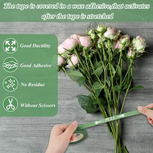 Floral Tape <b>for</b> Florists,Flower Stem Wrapping Tape <b>for</b> Bouquet Making,Wedding Flower Arrangement Supplies,Wholesale OEM Supplier - Product Image 2