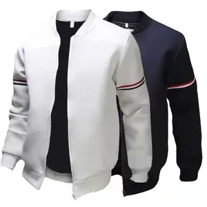 D0802ME99 vente en gros nouveau Design Bomber hiver col montant hommes veste Sehe mode