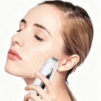 Spatule nettoyante pour le visage réglable, extracteur de points noirs avec 4 modes, spatule pour le visage, nettoyage en profondeur pour les soins de la peau