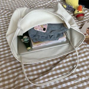 Customized Logo <b>Large</b> Capacity Cotton Blank Plain <b>Large</b> Shopping <b>Bags</b> Reusable Custom <b>Canvas</b> Tote <b>Bag</b> With Handle 72 - Product Image 5