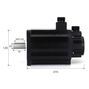 Waveopsign-Servomotor de 1KW CA, Kits de controlador, 10N.<span class=keywords><strong>m</strong></span>, 1000RPM, 130ST-M10010 + AASD-20A, 220VAC - Product Image 2