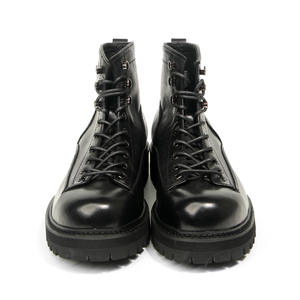 Botas Olunpo Martin, Zapatos altos retro, botas de cuero genuino, tendencia de moda, zapatos de hombre, zapatos de cuero con punta redonda - Product Image 2