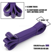 Bandas de Resistencia para Dominadas, Bandas Elásticas de Alta Resistencia para Entrenamiento de Fuerza, Estiramiento, Calentamiento