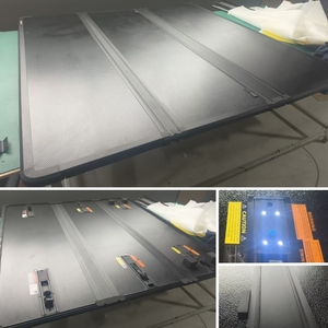 ฝาครอบกระบะท้ายรถกระบะแบบแข็ง อลูมิเนียม พับได้สามตอน สำหรับรถฟอร์ด เรนเจอร์ XLT ไวล์ดแทรค ปี 2008 <span class=keywords><strong>2011</strong></span> 2012 2017 - Product Image 6