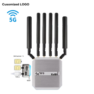 Sdx75 kuwfi TTL chức năng Router Sim 5G ngoài trời VPN vỏ kim loại IP67 không thấm nước 5g Wifi Router với hai khe cắm thẻ Sim - Product Image 1
