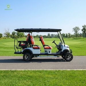 Carrito de Golf de 6 Plazas, OEM ODM, Opción Eléctrica, Cinturones de Seguridad, para Uso Escolar y Comunitario - Product Image 1