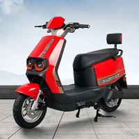 Scooter électrique à deux roues imperméable de 1000 W avec batterie 60 V 20 Ah, 3 vitesses, vitesse maximale de plus de 50 km/h pour la conduite hors route