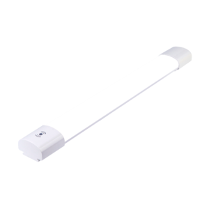 ไฟ LED Tri-proof แบบบาง ขนาด 4 ฟุต ราคาโรงงาน ผลิตจากพลาสติกทั้งชิ้น ไม่กระพริบ โพลีคาร์บอเนต CRI80 ปรับความสว่างได้ เหมาะสำหรับโรงงาน/คลังสินค้า - Product Image 1