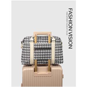 Women's Lightweight Portable Travel Bag Unisex Fashionable Multi-Functional Oxford Waterproof Zipper Storage <b>Luggage</b> <b>Extra</b> <b>Large</b> - Product Image 3