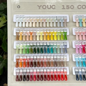 Ensemble de vernis à ongles en gel UV LED professionnel de luxe <span class=keywords><strong>YOUC</strong></span>, non toxique, avec 150 couleurs, certifié MSDS, sans HEMA ni TPO, pour salons de manucure - Product Image 3