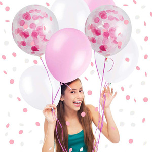 Set de Globos de Papel con Diseño de Cola de Pez, Globos de Látex Rosa, Decoración para Fiestas de Cumpleaños - Product Image 5