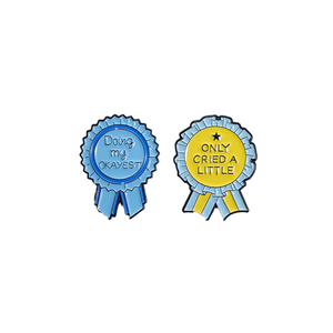 Broches Médailles 'Awkward Worst', Pins en Émail et Badges Métalliques avec Citations Sarcastiques et Drôles, Accessoire pour Col, Revers, Vêtements, Bijoux et Chapeaux - Product Image 1
