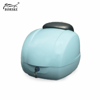 Coffre de Rangement Arrière pour Moto Scooter, Coffre Arrière de Moto en Plastique ABS pour Vespa Sprint GTS