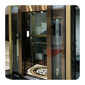 Ascenseur d'intérieur de petite taille de luxe à 3 étages conçu spécifiquement pour les villas - Product Image 1