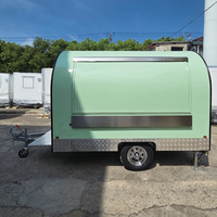 Remorque à glaces, camion de crème glacée, chariot à café, gâteaux, pâtisseries, desserts, limonade, remorques alimentaires sur mesure