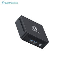 GenMachine New Design Cpus AMD Ryzen 7 DDR4 Gaming Mini Pc Gamer Set Complet New SSD Hard Disk Drive Computer Desktops Computer