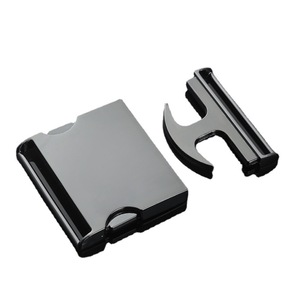 Alloy Sliding Buckle Silver Black For Bags Durable <b>Hardware</b> Accessory - Product Image 4