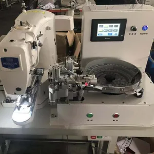 WD-438SK-S/L/B Elektrische Schacht Knop Bevestigen Machine naaimachine