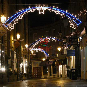 Mejor Venta al aire libre LED gran motivo de Navidad a través de las luces de la calle para la ciudad comercial para la decoración de la calle - Product Image 3