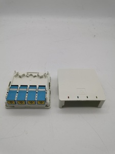 Caja de Terminación para Riel DIN, 4 Puertos de Fibra Óptica, Conector de Pared LWL, Anschlussdose Fur Hutschiene SC LC - Product Image 5