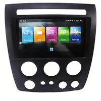 Autoradio Android 9 pouces pour lecteur avec écran tactile Tesla IPS, navigation GPS, OBD2, Mirror Link, support de tableau de bord pour Hummer H3