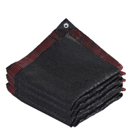 Rouleaux de toile d'ombrage en HDPE, tissage uni, filet pare-soleil stabilisé aux UV, anti-âge, taux d'ombrage élevé pour usage en terrasse