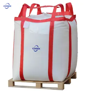 Sac tubulaire jumbo 1 tonne PP 1.5 tonne grand sac de doublure pour conteneur en vrac