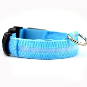 <b>Led</b> Dog Collar <b>Rechargeable</b> Leopard Pattern For Medium Dogs Night Safety <b>Light</b> - Product Image 2