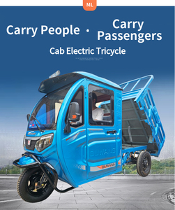 รถสามล้อบรรทุกในรถมอเตอร์ไซด์แรงดันไฟฟ้า60V สำหรับขนส่งทางการเกษตร - Product Image 6