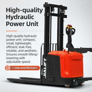 รถยกไฟฟ้าแบบยืนขับ JIALIFT รุ่น CL-GC, รถยกพาเลทแบบยกสองชั้น - Product Image 3