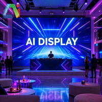 Pantalla LED de Alquiler AI Display P1.2 P1.9 P2.6, Video Wall para Elevadores y Ceremonias de Premiación, Alta Resolución, Reproducción Fluida