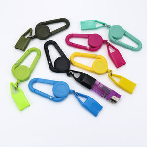 Nuevo Estuche Retráctil de Plástico para Llavero con Encendedor, Funda para Cinturón, Accesorios para Fumar, Soporte Flexible de Silicona Personalizado para Encendedor - Product Image 2