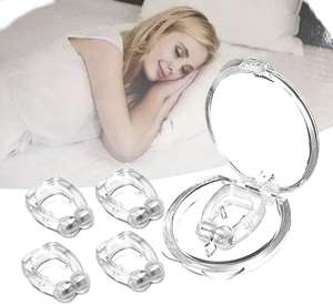 Großhandel allgemeine größe individuell tragbar silikon magnetisch schlafen schnarchen stopper atmen rechte nase <span class=keywords><strong>clip</strong></span> anti-schnarchen gerät nase - Product Image 3