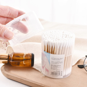 Cotons-tiges à double extrémité, paquet de 150, ronds de 125 mm, pour le démaquillage, le nettoyage des oreilles, l'hygiène générale - Product Image 4