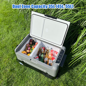 Yacht Drawer Display Dual-Zone Wine &amp; <strong>Pepsi</strong> Mini Smart Compressors Refrigerator with Sports Design Portable Compact - Product Image 5